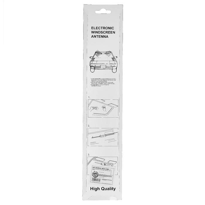 Антенна автомобильная внутрисалонная, активная, 25 см, всеволновая, кабель 2.5 м