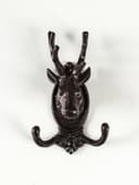 Настенные крючки декоративные «Олень», чугун, 19.5×11.5×6 см