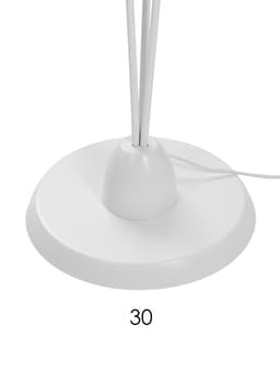 Торшер напольный BayerLux «Лепесток», 3×15 Вт, E27, белый, 28×28×153 см