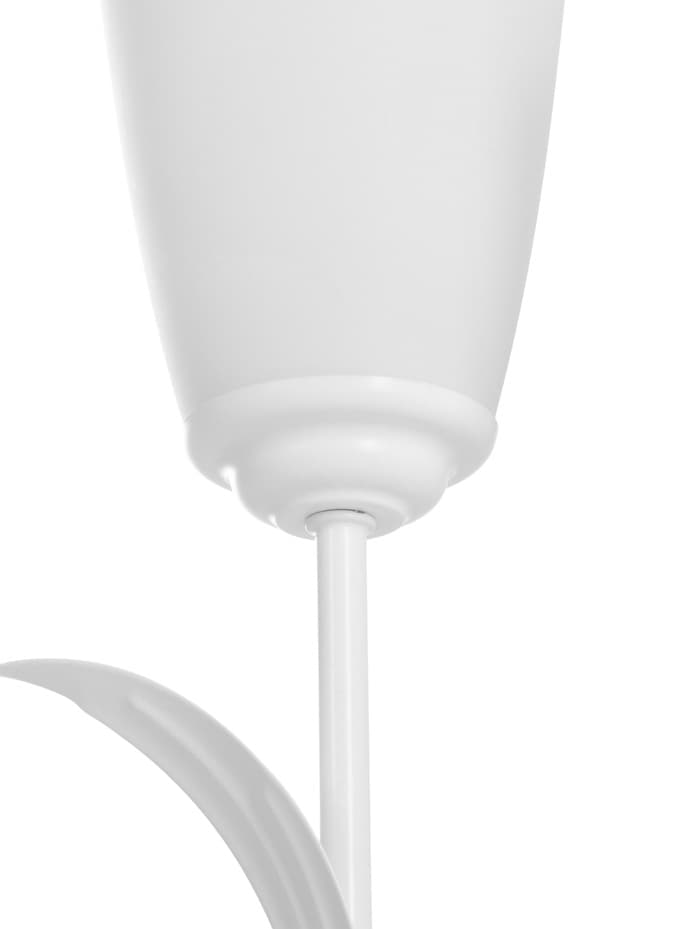 Торшер напольный BayerLux «Лепесток», 3×15 Вт, E27, белый, 28×28×153 см