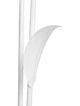 Торшер напольный BayerLux «Лепесток», 3×15 Вт, E27, белый, 28×28×153 см