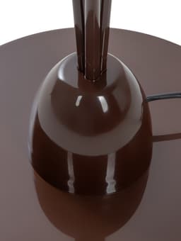 Торшер напольный BayerLux «Лепесток», 3×15 Вт, E27, коричневый, 28×28×153 см