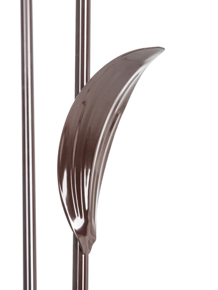 Торшер напольный BayerLux «Лепесток», 3×15 Вт, E27, коричневый, 28×28×153 см