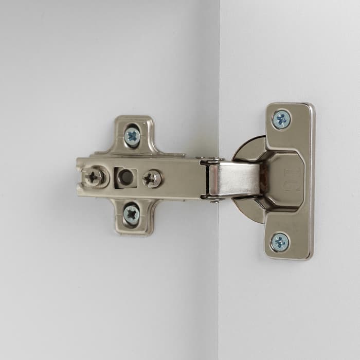 Шкаф навесной для ванной комнаты «Клик Мебель. Пронто», 2 полки, 600×240×800 мм, цвет белый