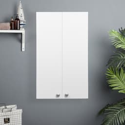 Шкаф навесной для ванной комнаты «Клик Мебель. Пронто», 2 полки, 480×240×800 мм, цвет белый
