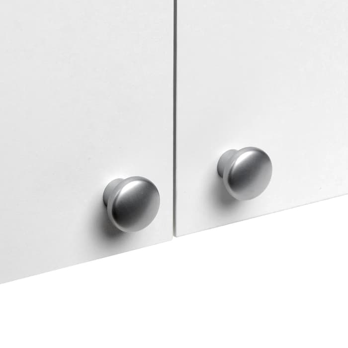 Шкаф навесной для ванной комнаты «Клик Мебель. Пронто», 2 полки, 480×240×800 мм, цвет белый