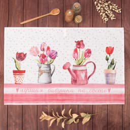 Полотенце «Этель. Любимая бабушка», 40×67 см, 100% хлопок, репс 190 г/м²