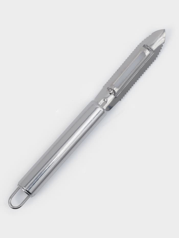 Овощечистка Доляна «Металлик», 21 см