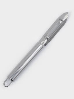 Овощечистка Доляна «Металлик», 21 см