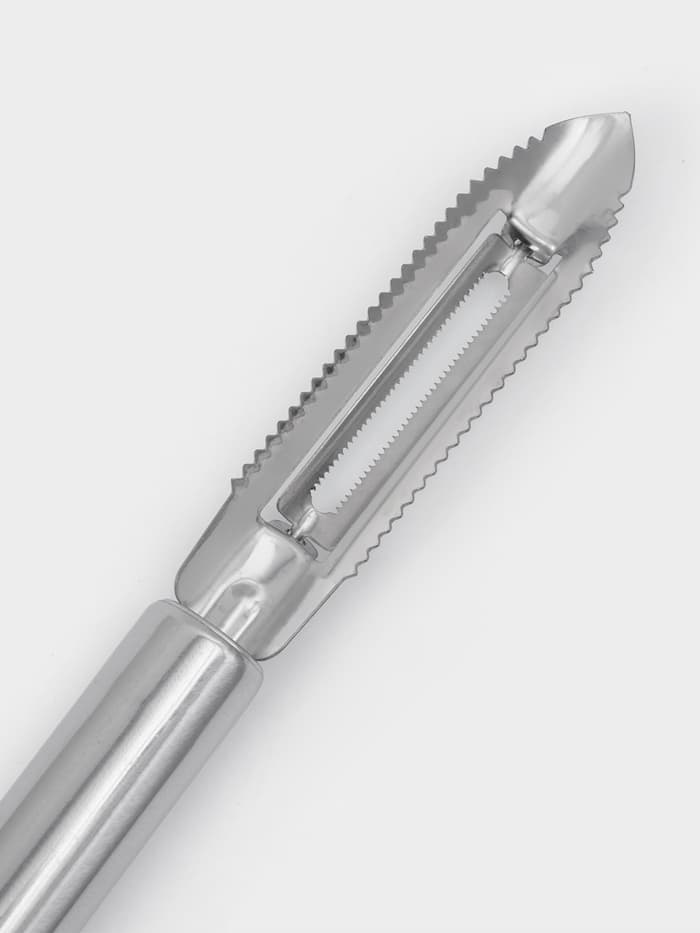 Овощечистка Доляна «Металлик», 21 см