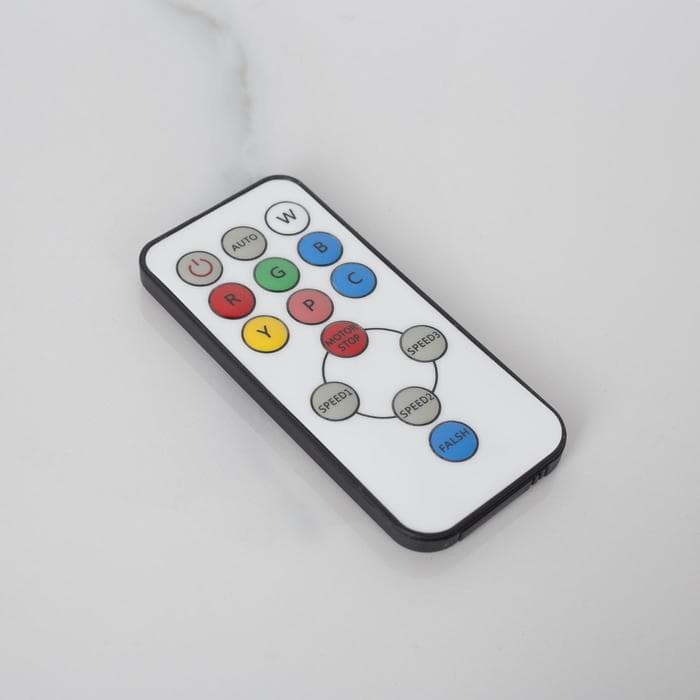 Проектор «Хрустальный диско-шар» 5 см, поворотное крепление, пульт ДУ, свечение RGB, 220 В