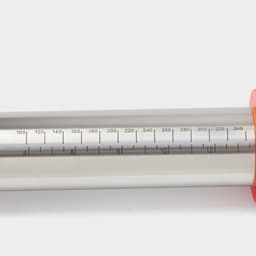 Скалка для теста с ограничителями кондитерская KONFINETTA, 43×5.5 см, рабочая часть 35 см, нержавеющая сталь