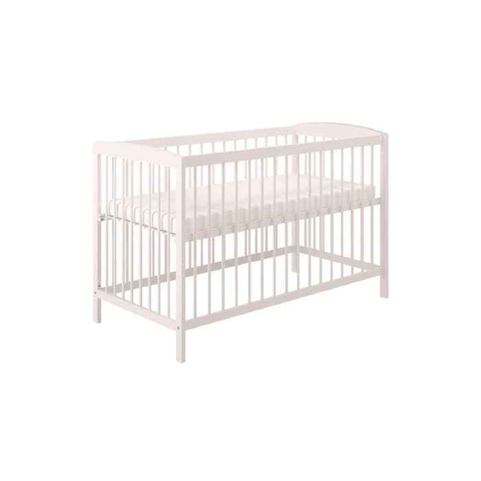 Кровать детская Polini kids Simple 101, белая