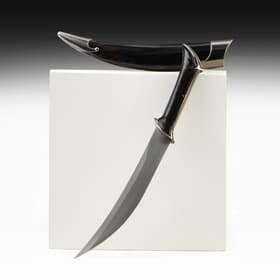 Макет оружия «Сувенирный нож. Узор», чёрный в чехле, пластик, 28 см