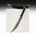 Макет оружия «Сувенирный нож. Узор», чёрный в чехле, пластик, 28 см