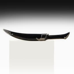 Макет оружия «Сувенирный нож. Узор», чёрный в чехле, пластик, 28 см