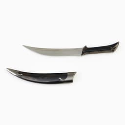 Макет оружия «Сувенирный нож. Узор», чёрный в чехле, пластик, 28 см