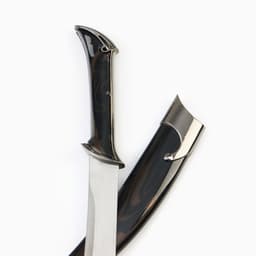 Макет оружия «Сувенирный нож. Узор», чёрный в чехле, пластик, 28 см