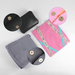 Кнопки магнитные, d=10 мм, 10 шт., цвет золотой