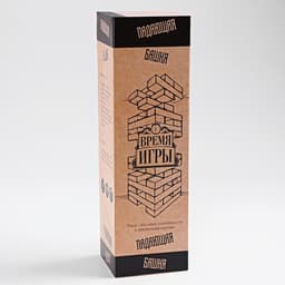 Падающая башня дженга Время игры, 54 бруска, 27×7.5 см