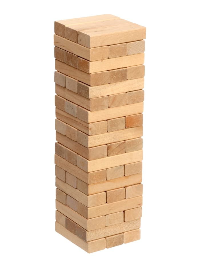 Падающая башня дженга Время игры, 54 бруска, 27×7.5 см