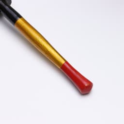 Ложка деревянная «Традиционная», полубаская, золото, 19×6 см, хохлома