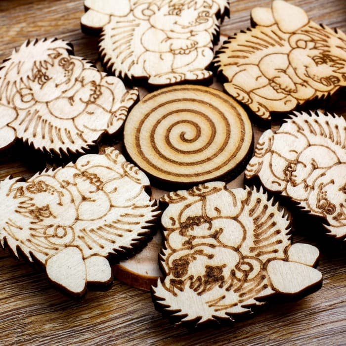 Подставка под горячее «Ёжики», d=11 см, можжевельник