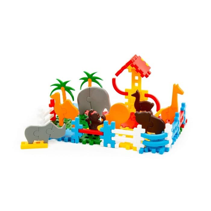 Конструктор «Зоопарк», 117 деталей