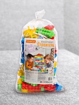 Конструктор «Строитель», 101 деталь