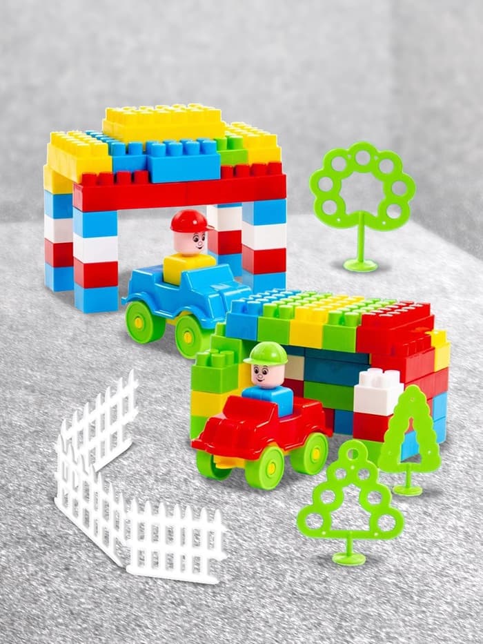 Конструктор «Строитель», 181 деталь