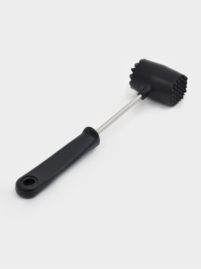 Молоток для мяса Доляна «Круг», 25 см, чёрный