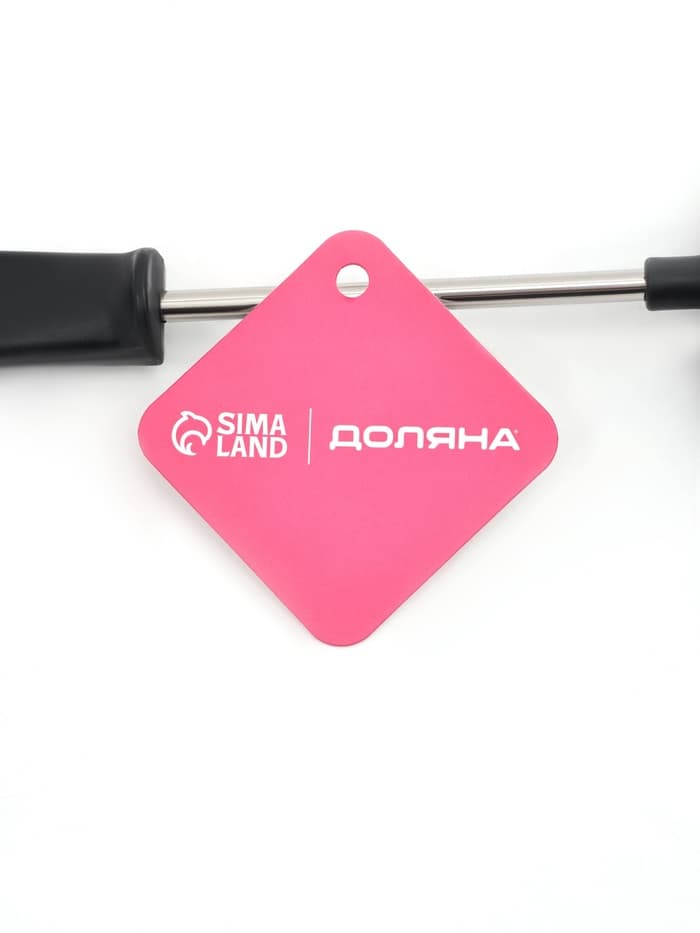 Молоток для мяса Доляна «Круг», 25 см, чёрный