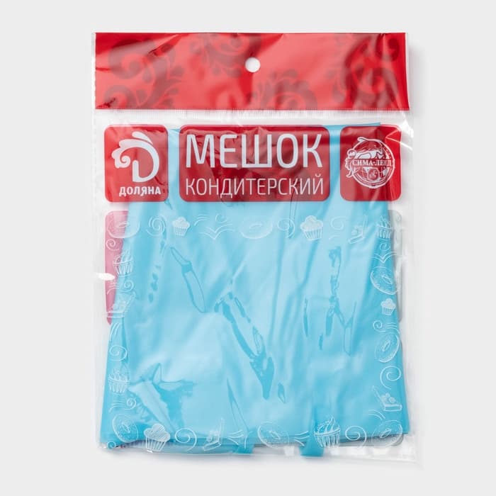 Кондитерский мешок Доляна «Синева», 70×39 см, голубой