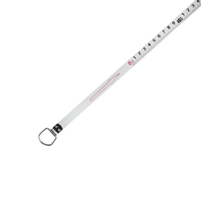 Рулетка геодезическая ТУНДРА, металлическая лента, 50 м × 12.5 мм