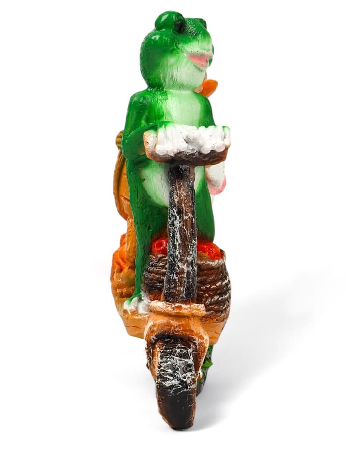 Садовая фигура из полистоуна «Зверюшки на самокате», 30×10.5×28 см