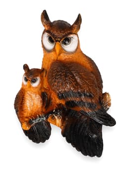 Садовая фигура из полистоуна «Две совы», подвесная, 31×20×8 см