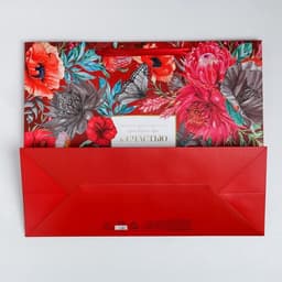 Пакет подарочный ламинированный, упаковка, «К Счастью», XL 49×40×19 см