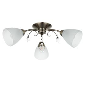 Люстра «Оливия» 3×40 Вт E27 бронза 45×43×20 см