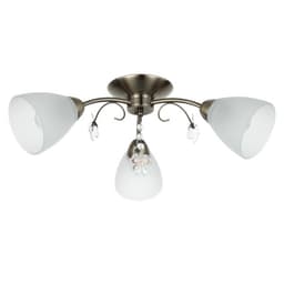 Люстра «Оливия» 3×40 Вт E27 бронза 45×43×20 см