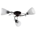 Люстра «Милана», 3×40 Вт E27, черный, 52×45×17 см