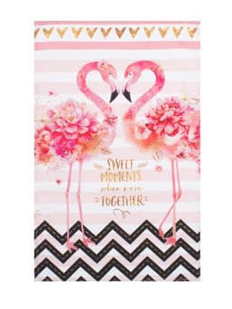 Полотенце «Этель» Flamingo 40×67 см, 100% хлопок, саржа 190 г/м²