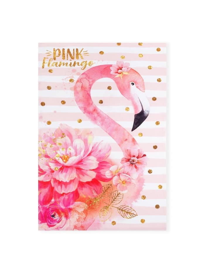 Полотенце «Этель» Pink flamingo 40×67 см, 100% хлопок, саржа 190 г/м²