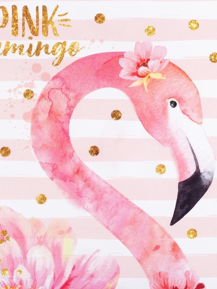 Полотенце «Этель» Pink flamingo 40×67 см, 100% хлопок, саржа 190 г/м²