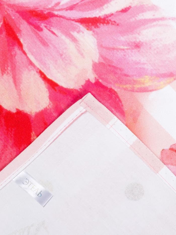 Полотенце «Этель» Pink flamingo 40×67 см, 100% хлопок, саржа 190 г/м²