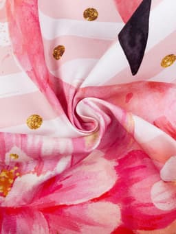 Полотенце «Этель» Pink flamingo 40×67 см, 100% хлопок, саржа 190 г/м²