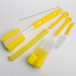 Ершики для детских бутылочек и сосок Крошка Я, 5 предметов, МИКС