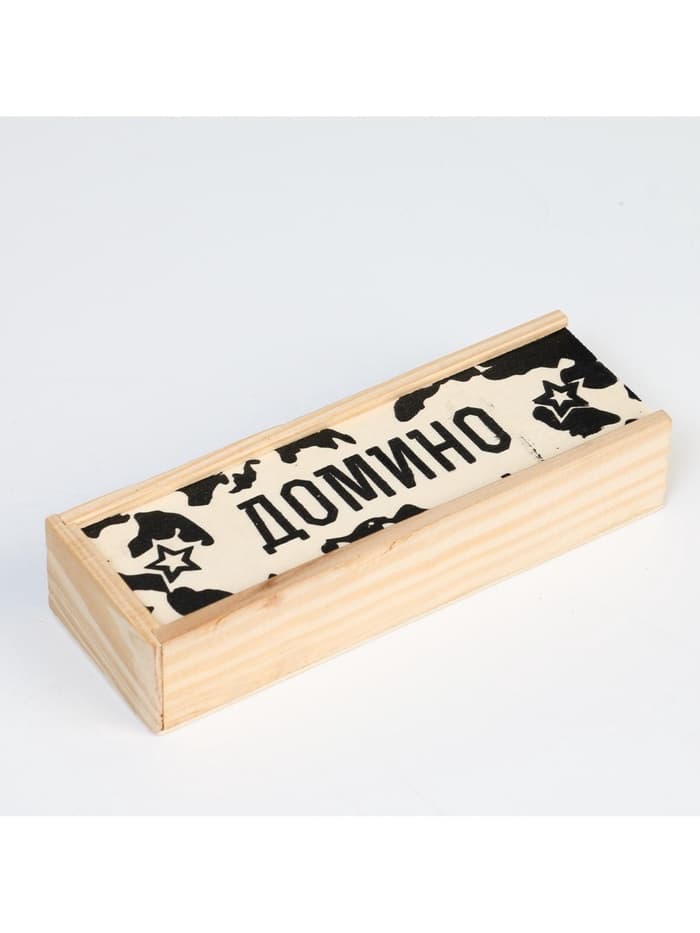 Домино классическое Время игры «Армейское», 28 шт.