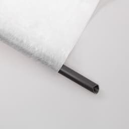 Парник прошитый, длина 3 м, 4 дуги из пластика, дуга L = 2.4 м, d=16 мм, спанбонд 35 г/м², «уДачный»