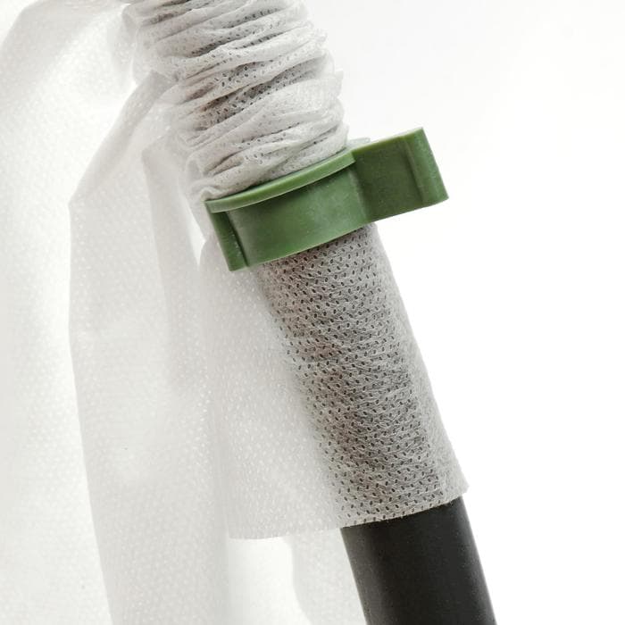 Парник прошитый, длина 3 м, 4 дуги из пластика, дуга L=2 м, d=20 мм, спанбонд 35 г/м², «Ленивый», с колышками и зажимами