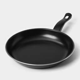 Набор сковородок «Жаклин», набор 3 шт.: 20/25/30×4 см, антипригарное покрытие, углеродистая сталь, чёрные